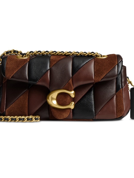Coach Handbags - Coach Quilted Patchwork Crossbody in Brown and Black
